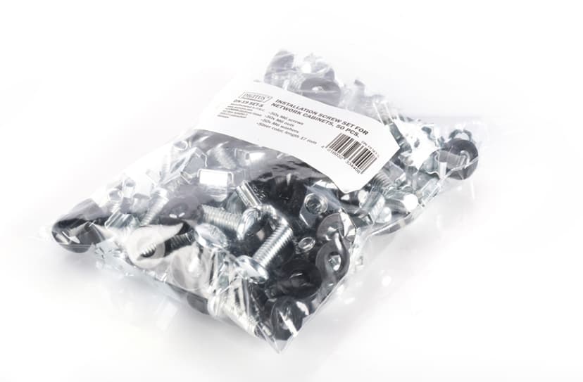 Digitus Rack Fixing Set Silver 50-Pack