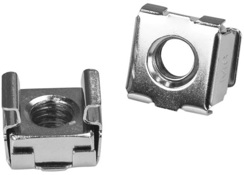 Startech 100Pkg M6 Mounting Screws & Cage Nuts