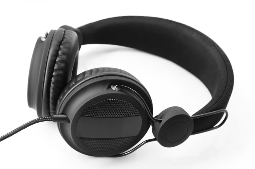 Voxicon On-Ear Hörlurar 322A Stereo Svart