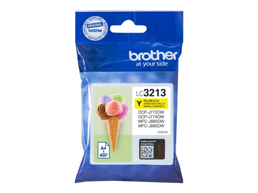Brother Muste Keltainen LC-3213Y - DCP-J772DW/DCP-J774DW