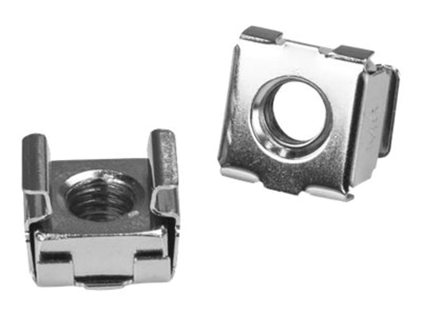 Startech M6 Rackskruvar och korgmuttrar 100-pack
