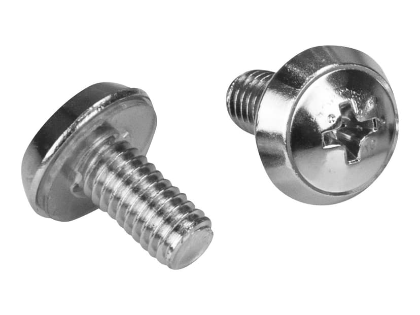 Startech 100Pkg M6 Mounting Screws & Cage Nuts