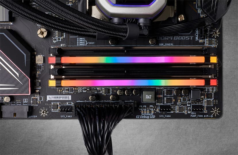 Corsair Vengeance RGB Pro 32GB 2X16GB DDR4 2666MHz CL16 Blac 32GB 2666MHz DDR4 288-pin DIMM