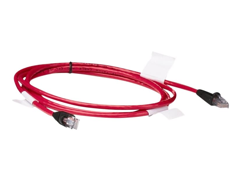 HPE Netværkskabel RJ-45 Cat 5 1.83m Rød