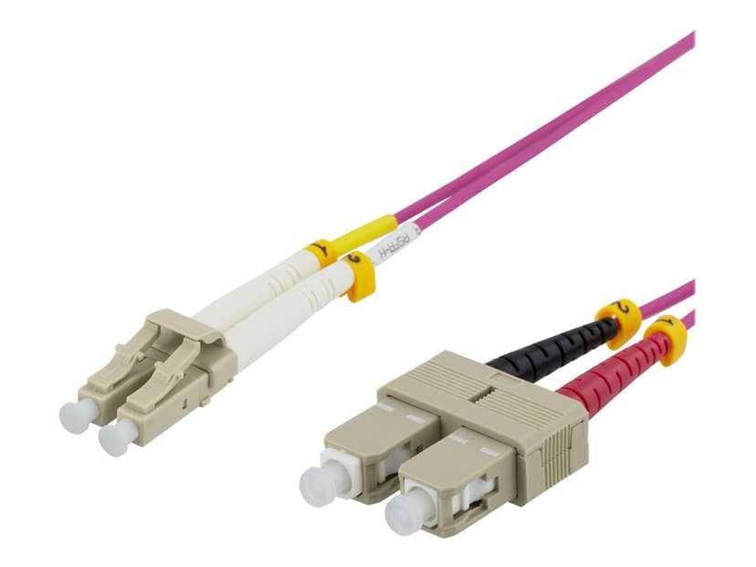 Deltaco LCSC-701 1m LC SC OM4