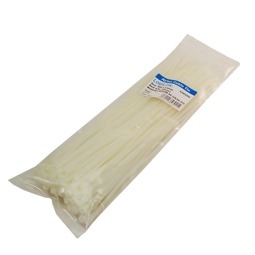Logilink Buntband 300x3,6mm 24kg 100st Vit