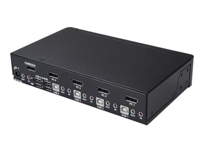 Startech 4 Port DisplayPort KVM Switch with 4K 60Hz