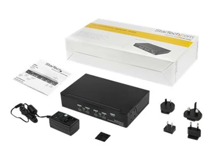 Startech 4 Port DisplayPort KVM Switch with 4K 60Hz