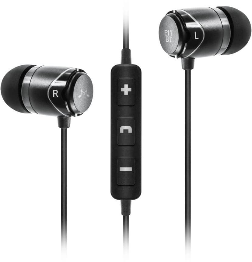 SoundMagic E11BT Wireless Svart, Grå, Metallisk