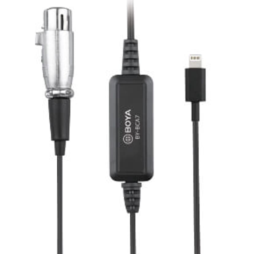 Boya XLR (Female) To Lightning (Male) Adapter