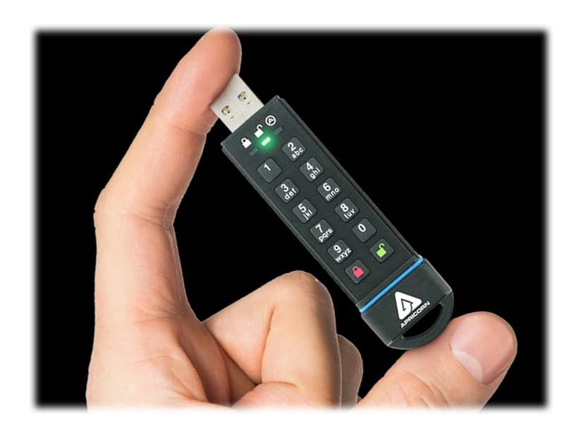 Apricorn Aegis Secure Key 3 NX 8GB USB-A Svart