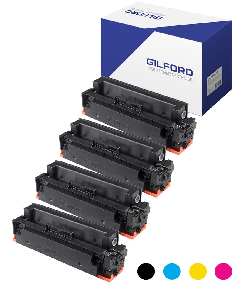 Gilford Toner Kit (B/C/M/Y) 410X 5K