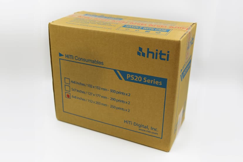Hiti Värinauha/Paperi G2 15x20 500 Tulostetta - P520L/P525L