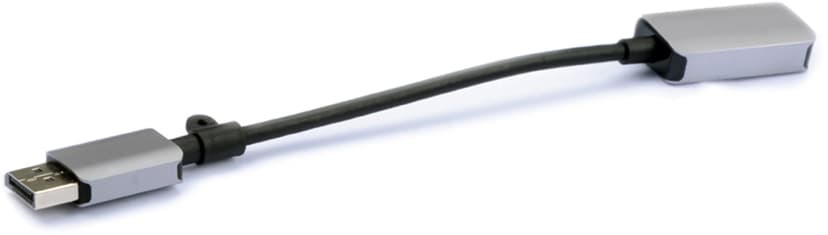 Prokord Video Adapter Premium DP-HDMI DisplayPort HDMI Grå, Svart