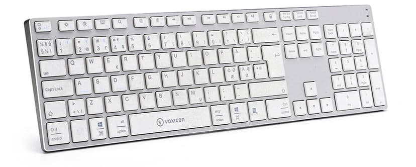 Voxicon BT 290 Trådlös Nordisk Tangentbord