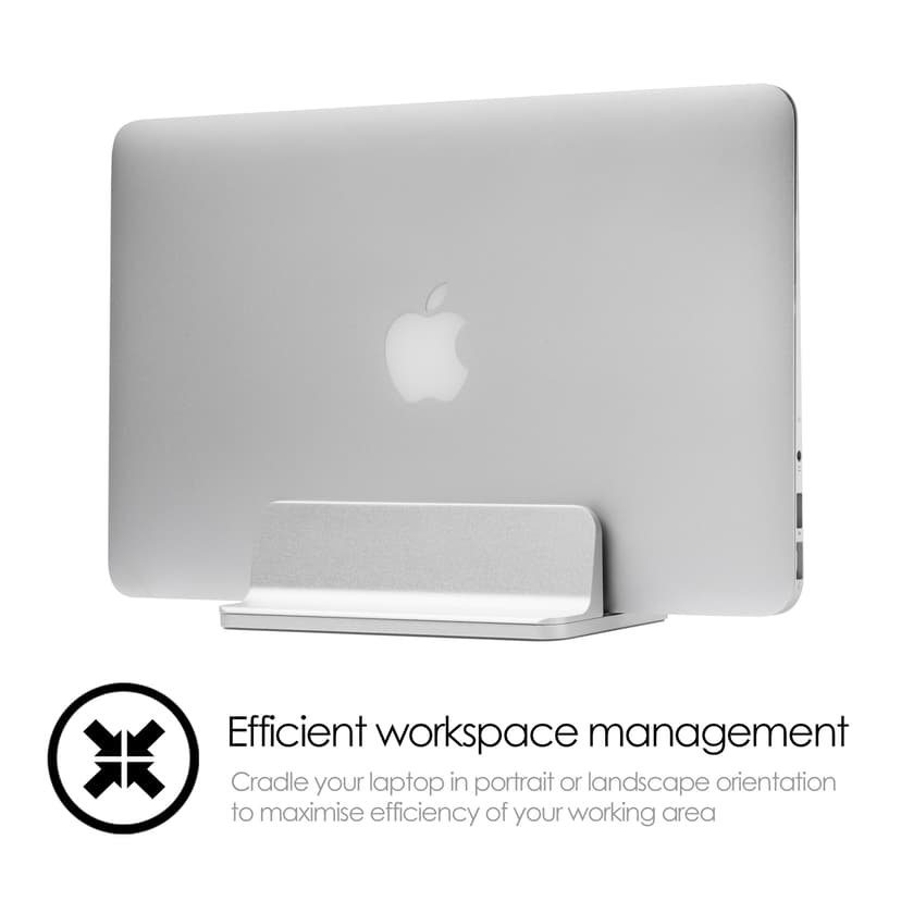 Desire2 Bordsställ Justerbar Aluminium Silver - Mac/Ultrabooks