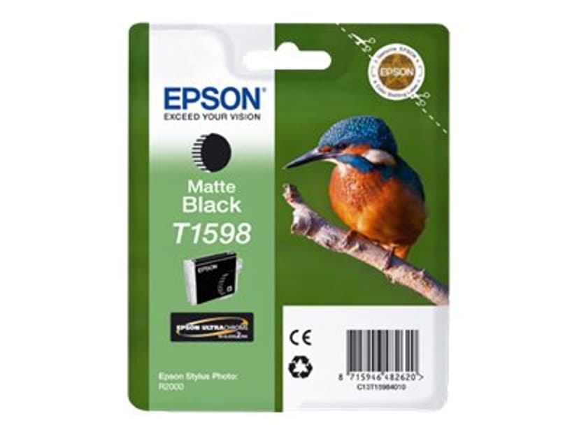 Epson Bläck Svart T1598 - R2000