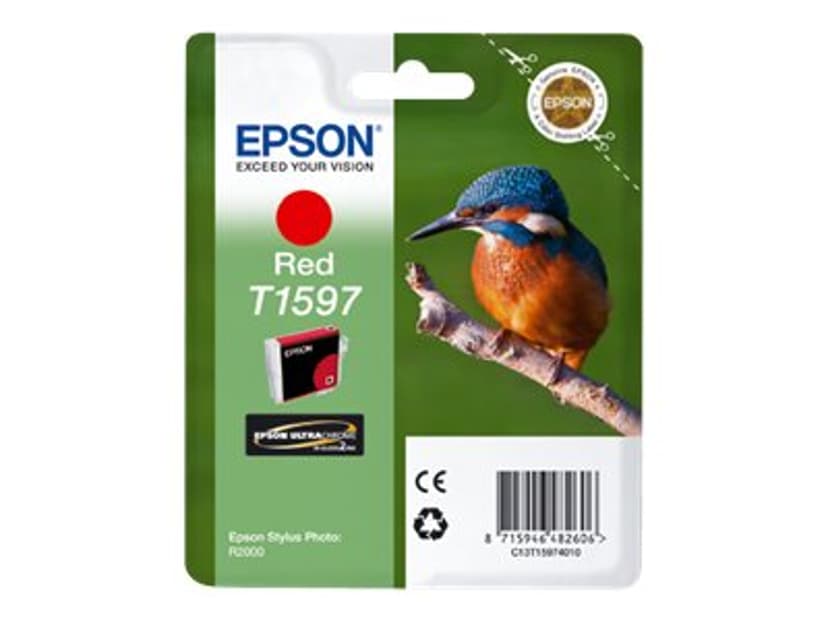 Epson Bläck Röd T1597 - R2000
