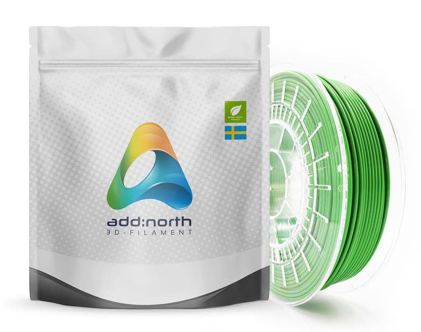 Addnorth PETG - 1.75mm- 750g - Grön