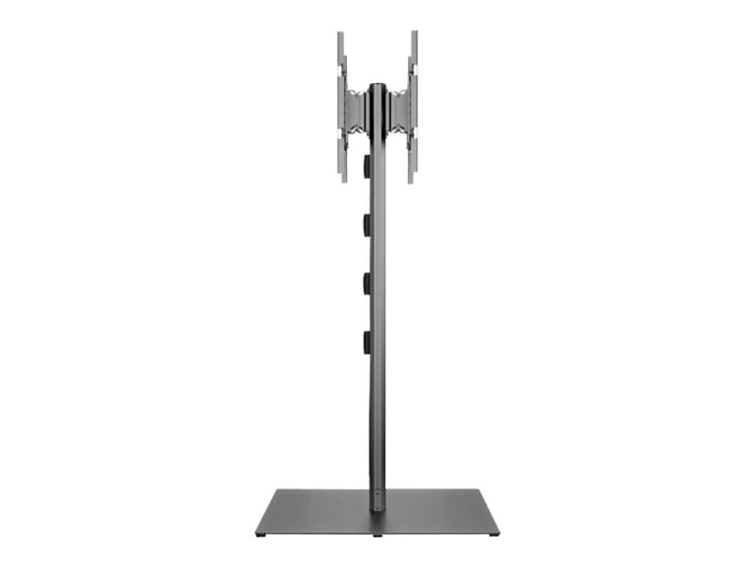 Multibrackets M Public Display Stand 180 HD Back to Back Black w. Floorbase
