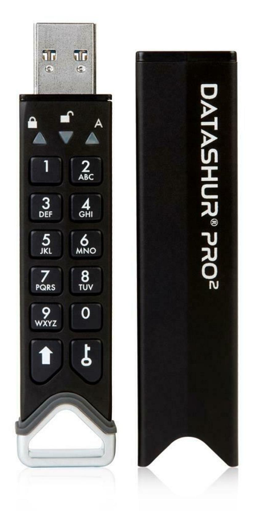 Istorage Datashur Pro2 USB3 256-bit 512GB 512GB USB Type-A Svart