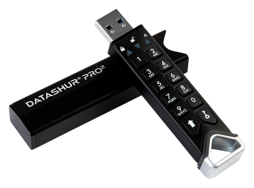 Istorage Datashur Pro2 USB3 256-bit 512GB 512GB USB Type-A Svart
