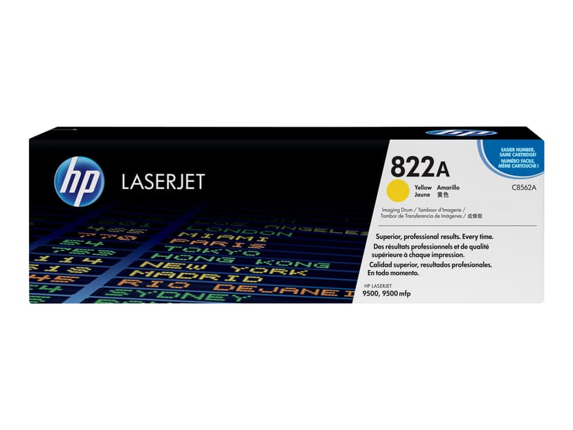HP Tromle Gul CLJ - 9500