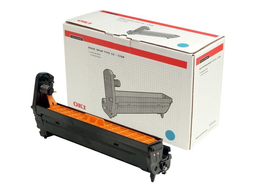 OKI Tromle Cyan - C5100/C5300/C5400