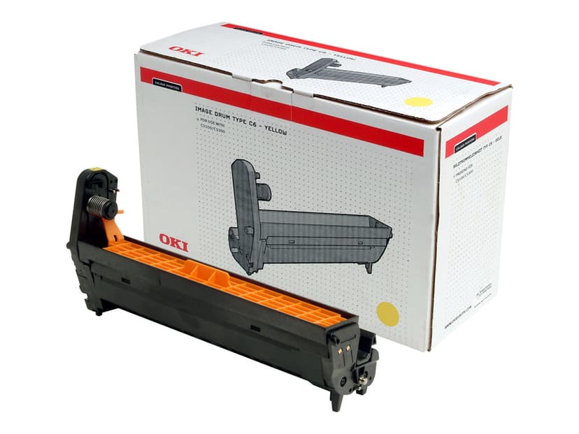 OKI Trumma Gul - C5100/C5300/C5400
