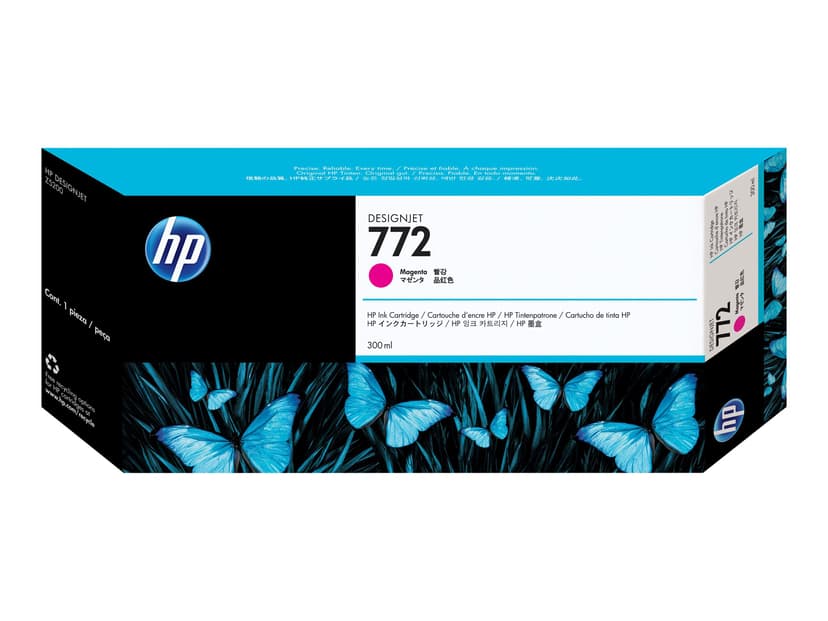 HP Blekk Magenta No.772 - DESIGNJET Z5200PS