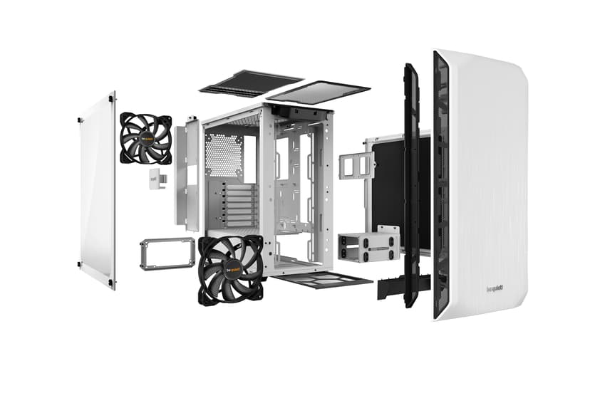 be quiet! Pure Base 500 Glass Midi Tower Hvit