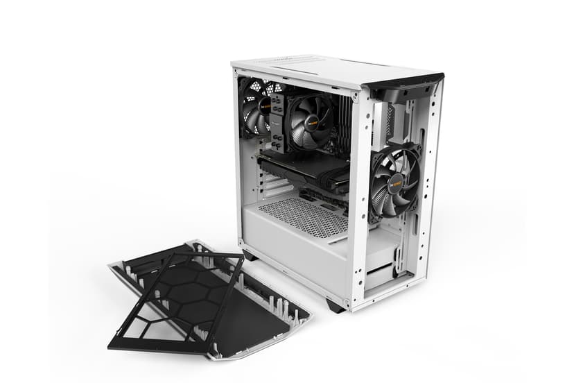 be quiet! Pure Base 500 Glass Midi Tower Hvit