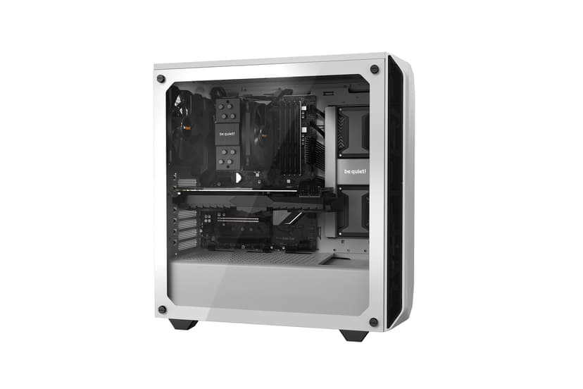 be quiet! Pure Base 500 Glass Midi Tower Hvit