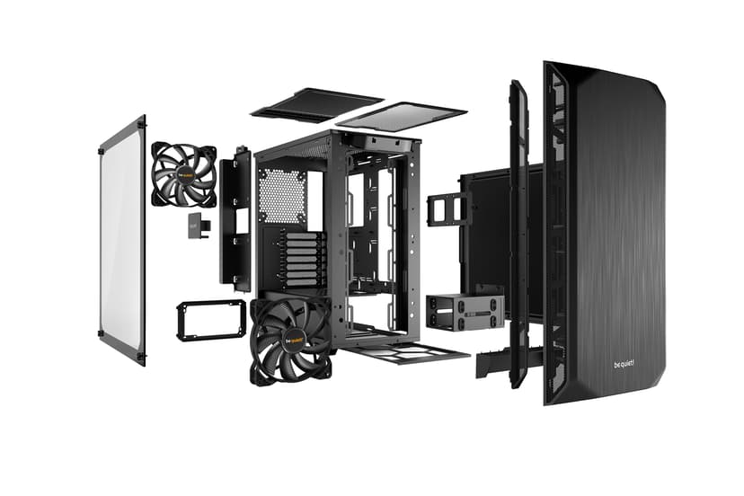 be quiet! Pure Base 500 Glass Midi Tower Sort