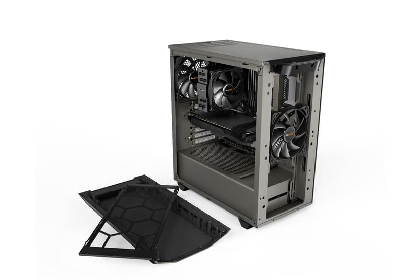 be quiet! Pure Base 500 Glass Midi Tower Harmaa