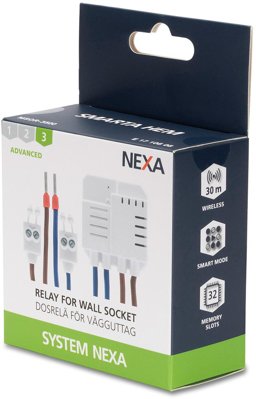 Nexa MSOR-3500 Innbyggingsmottaker for strømuttak