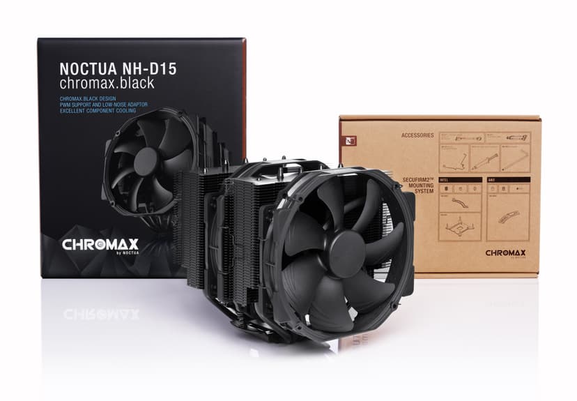Noctua NH-D15 Chromax.black Luftkylare Svart