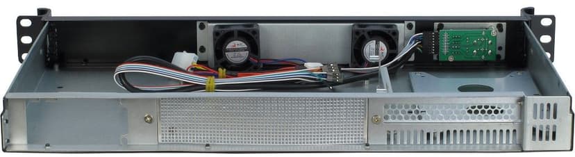 Inter-Tech K-126L 1U 19" Rack Musta