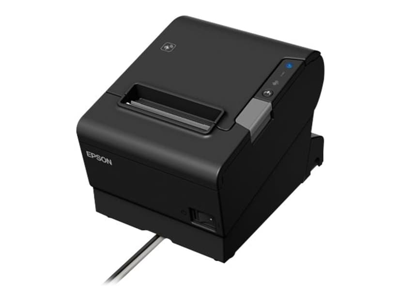 Epson TM-T88VI-IHUB EPOS USB/RS232/ETH Med Strømadapter Sort