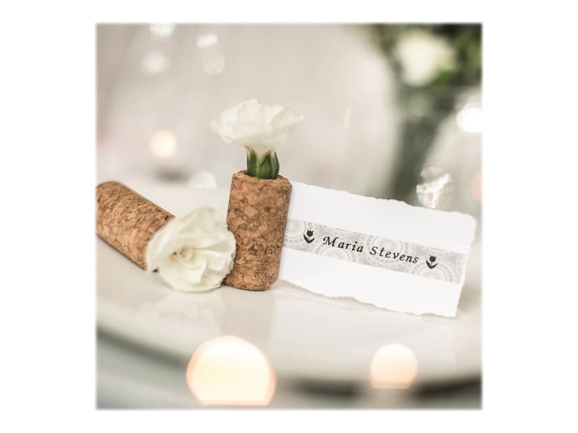 Brother Tape 12mm TZe-MPSL31 Musta/Hopea Spritz