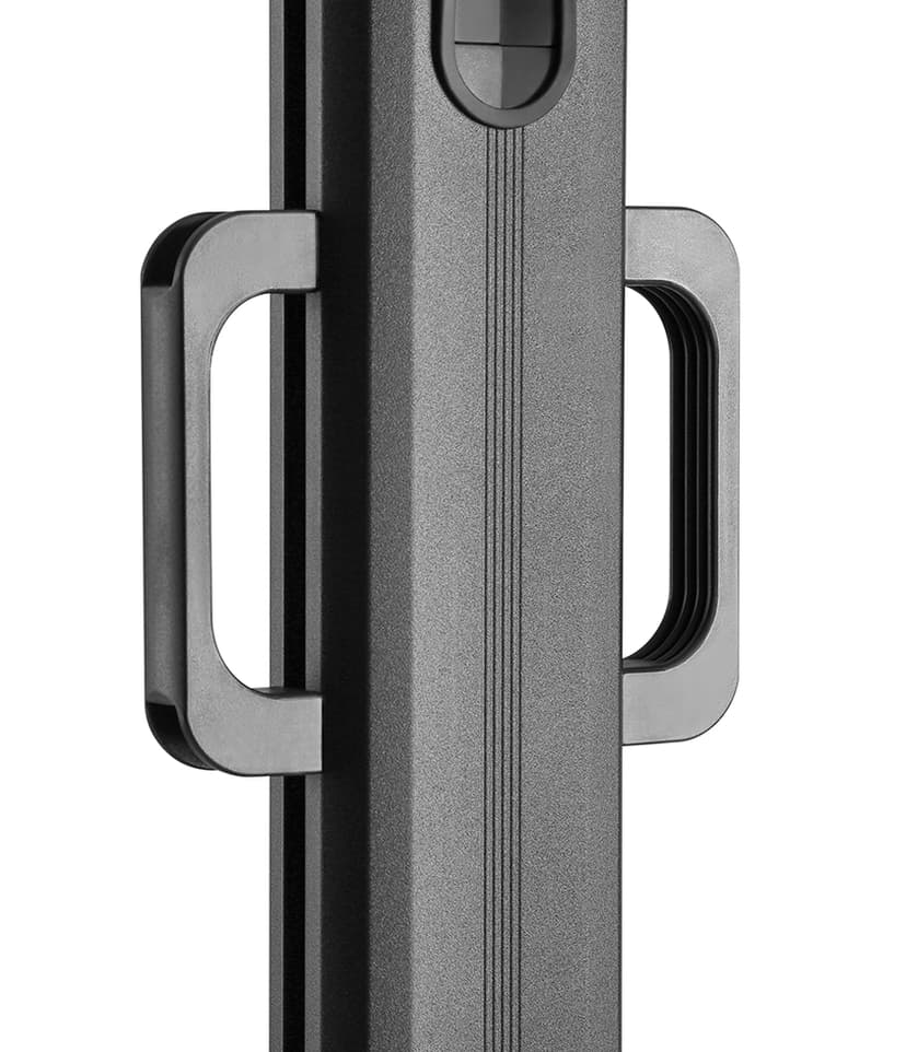 Prokord Fully-Adjustable TV Cart Aluminum