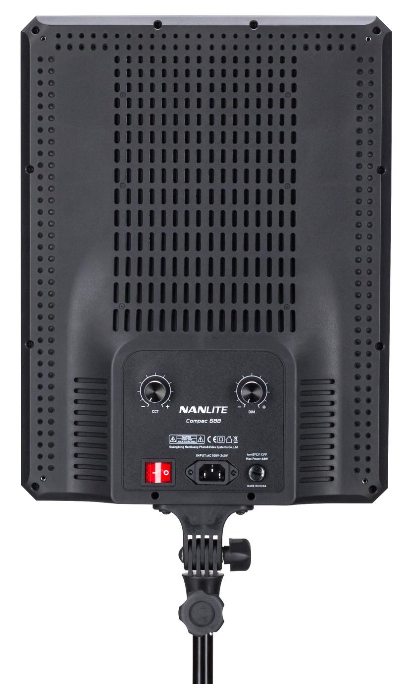 NANLITE Compac 68B Bi-Color LED Photo Light