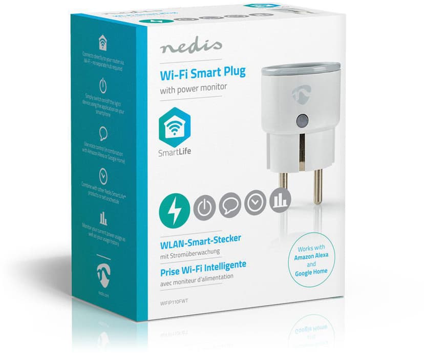 Nedis WiFi Smart Plug with Power Metering