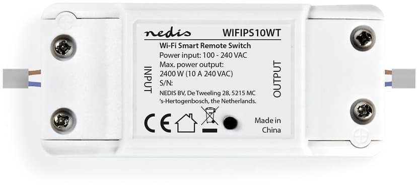 Nedis WIFIPS10WT WiFi Smart switch