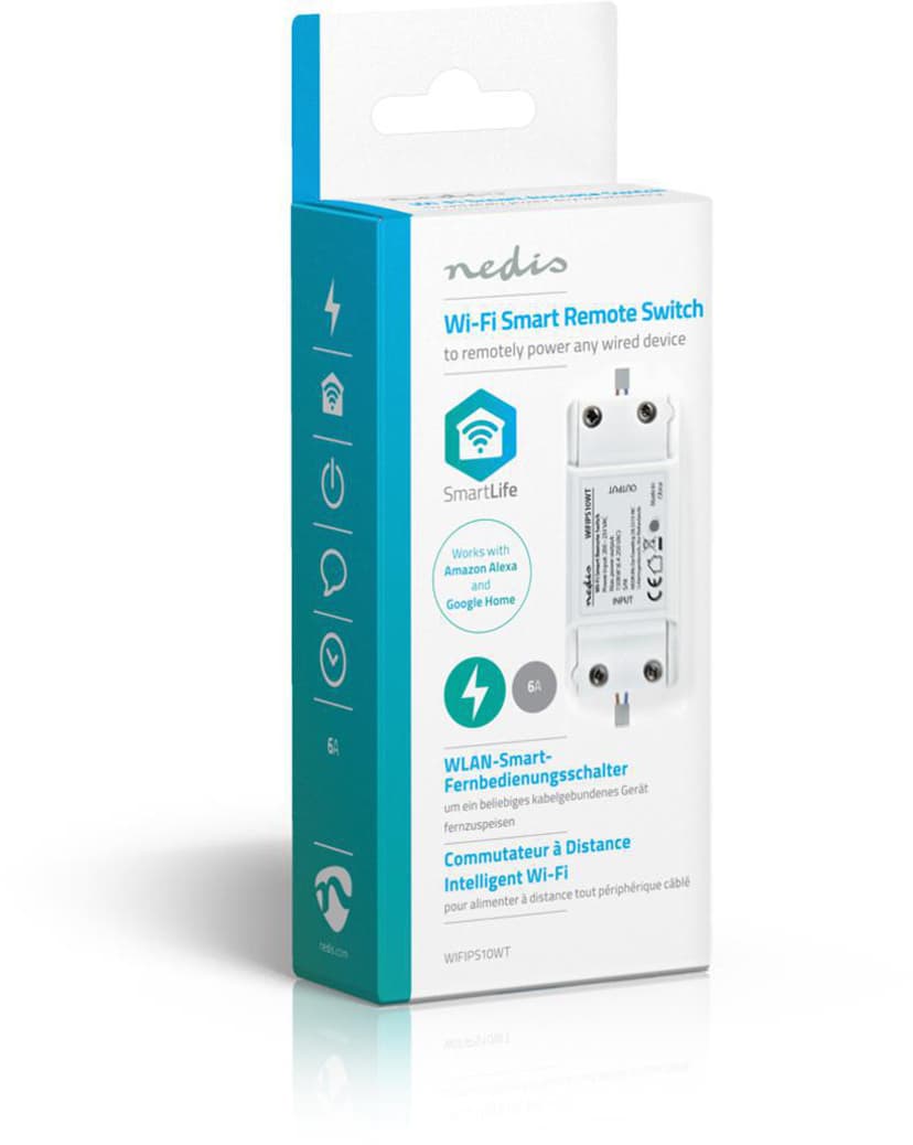 Nedis WIFIPS10WT WiFi Smart switch