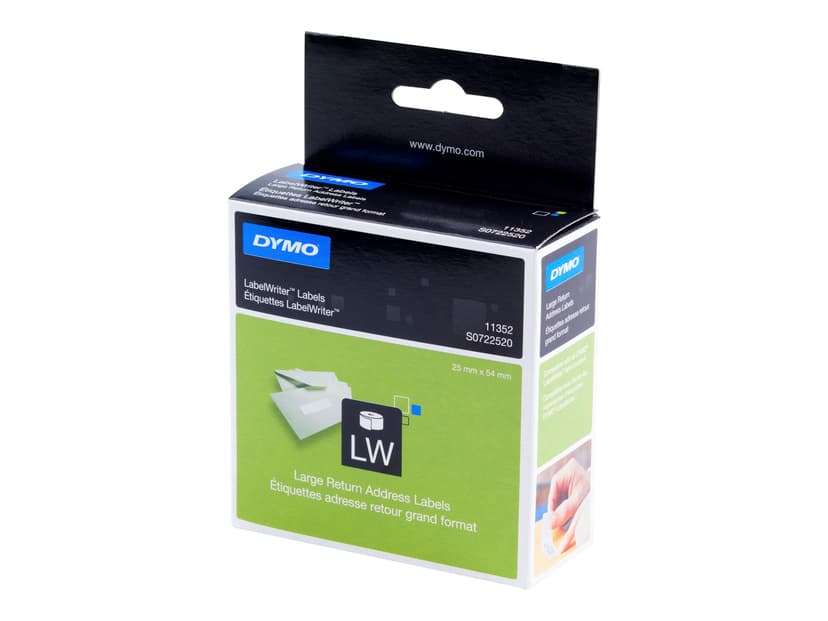Dymo Etiketter returadresse 54 x 25 mm - LabelWriter