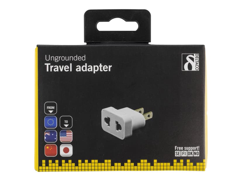Deltaco Reseadapter Ojordad Eu - US