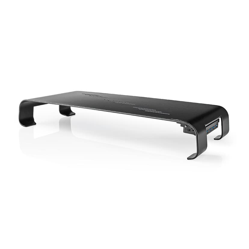 Nedis Ergonomisk Stativ med  4xUSB 3.0 Sort