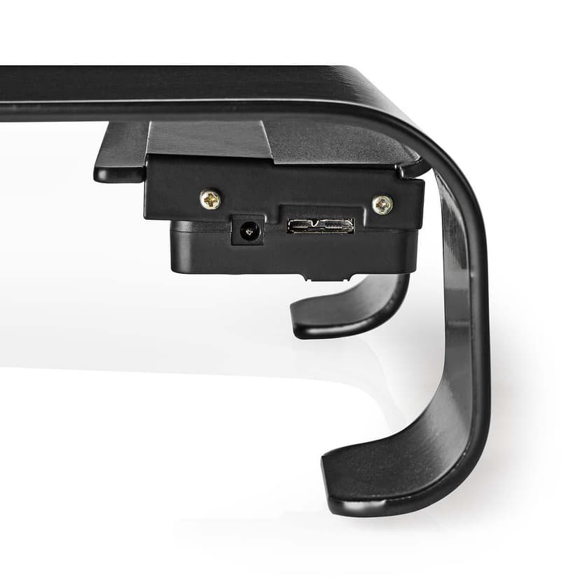 Nedis Ergonomisk Stativ med  4xUSB 3.0 Sort
