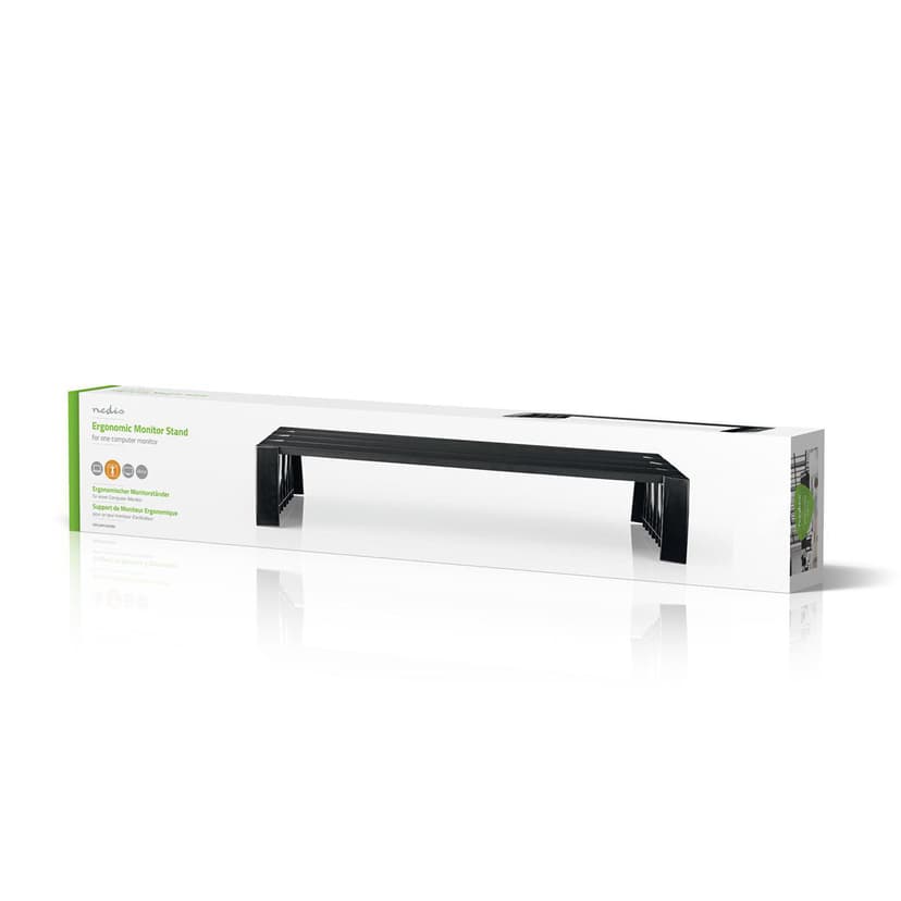 Nedis Ergonomisk Stativ Sort